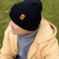 HAAKWEAR H-Stitch Cuffed Beanie - NEW Designed and Made in USA (Patented Design) - Midnight Black