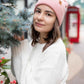 HAAKWEAR H-Stitch Cuffed Beanie - NEW Designed and Made in USA (Patented Design) - Pearl Pink