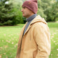 HAAKWEAR H-Stitch Cuffed Beanie - NEW Designed and Made in USA (Patented Design) - Rusty Burgundy