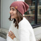 HAAKWEAR H-Stitch Cuffed Beanie - NEW Designed and Made in USA (Patented Design) - Rusty Burgundy