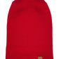 HAAKWEAR H-Stitch Cuffed Beanie - New Designed and Made in USA (Patented Design) - Scarlet Red
