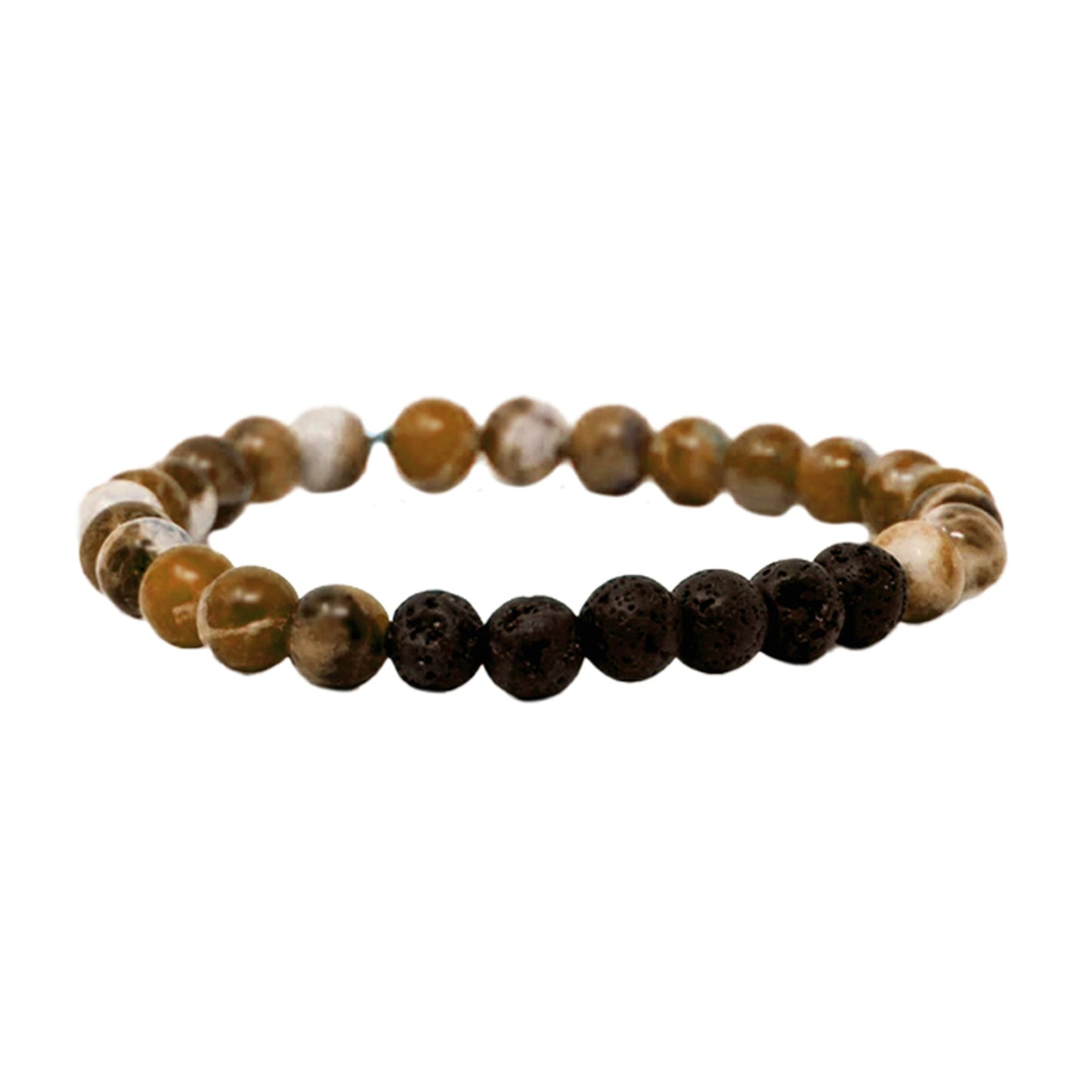 Lavastone Braclet with Peppermint and Lavender essential oils by Pursonic