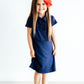 Navy S/S Polo Dress