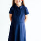 Navy S/S Polo Dress