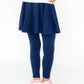 Navy Twirl Skegging