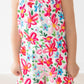 Neon Floral Strappy Play Romper