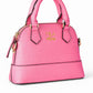 Neon Pink Glitter Girl's Crossbody Purse