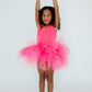 Neon Pink Tank Tutu Leotard