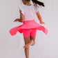 Neon Pink Twirl Skort
