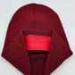 New York, Classic Cuffed Knit Beanie, Black and Red Fusion