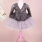 Nicole Gray Party Dress