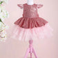 Nicole Pink Party Dress