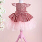 Nicole Pink Party Dress