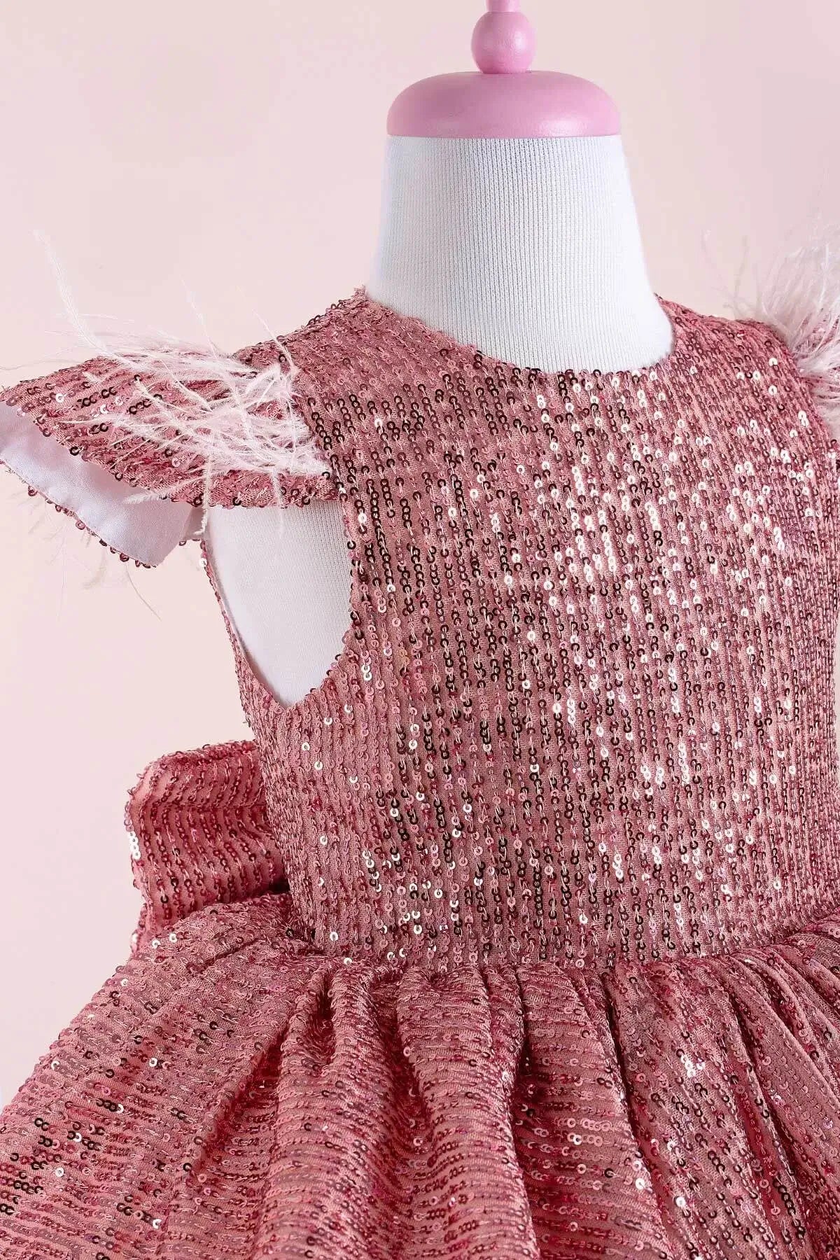 Nicole Pink Party Dress