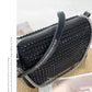 New Arrival Trendy Rhinestone Small Square Bag | Full Diamond Underarm Bag & Women's Chain Shoulder Crossbody Small Handbag (Japanese & Korean Style)