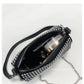 New Arrival Trendy Rhinestone Small Square Bag | Full Diamond Underarm Bag & Women's Chain Shoulder Crossbody Small Handbag (Japanese & Korean Style)