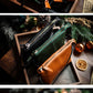 Genuine Leather Retro Portable Phone Bag | New Top Layer Cowhide Crossbody for Women (Pure Color)