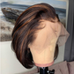 Sweet & Cute Brazilian Straight Bob Wig - Human Hair - Lace Front - Short & Fluffy