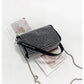 New Arrival Trendy Rhinestone Small Square Bag | Full Diamond Underarm Bag & Women's Chain Shoulder Crossbody Small Handbag (Japanese & Korean Style)