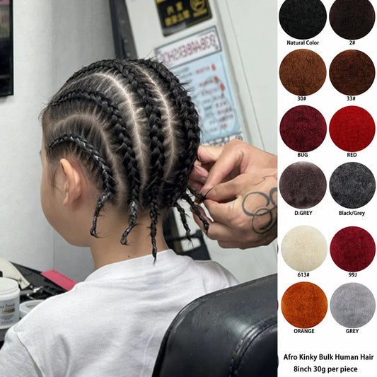 Reggae African Black Dreadlocks | 65cm South Korea Protein Filament Dreadlocks (Human Hair & Synthetic Blend, Bleaching & Dyeing)