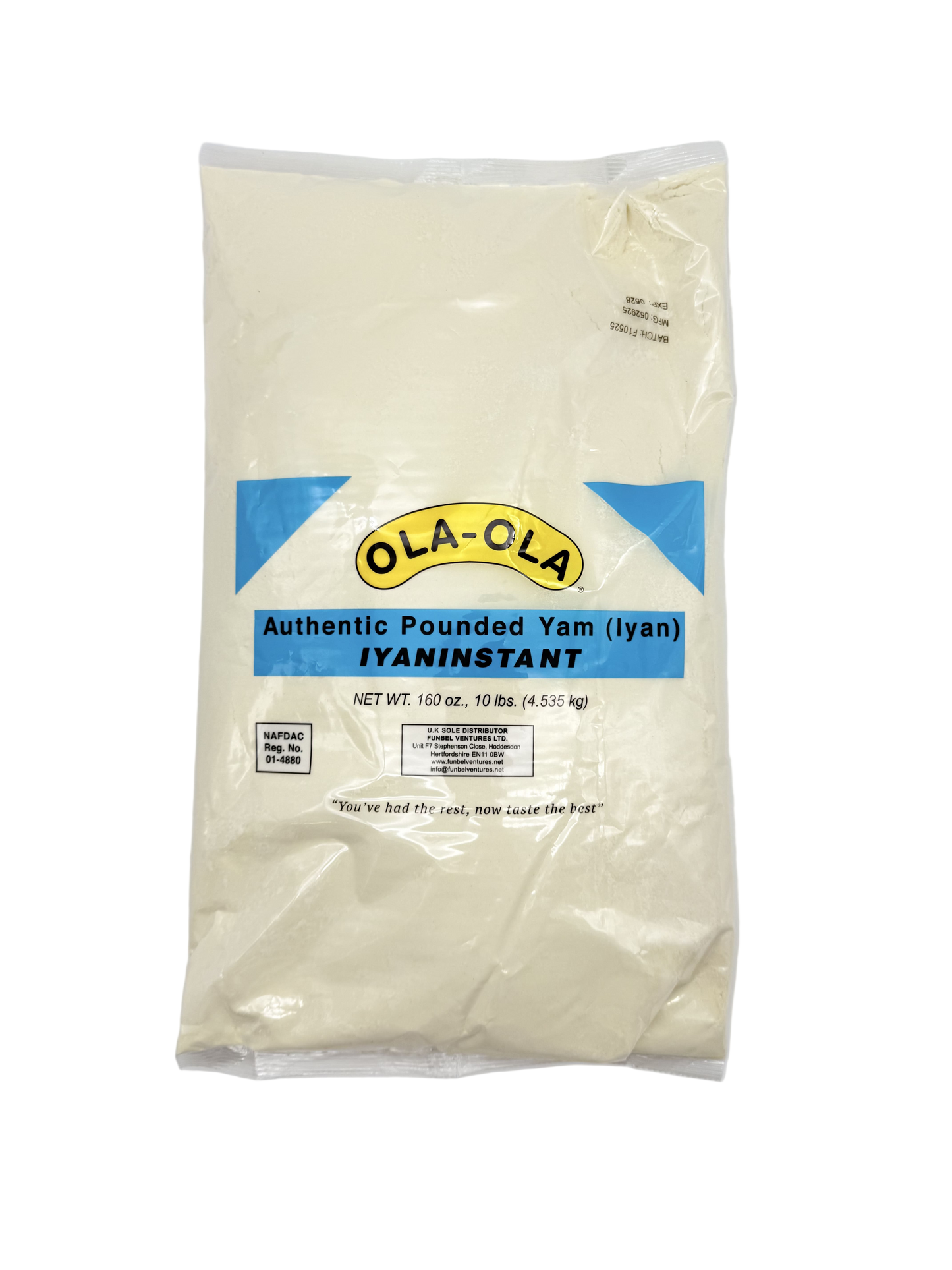 Ola Ola Pounded Yam Flour (10lbs)