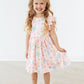 Off to the Circus Flutter Sleeve Twirl Dress