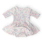 One in a Million 3/4 Sleeve Twirl Bodysuit