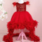 Ophelia Red Party Dress