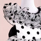Orchid Black and White Party Dress