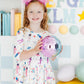 Out of this World 3/4 Sleeve Pocket Twirl Dress