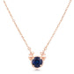 Avera Reversible Cubic Zirconia Reindeer Pendant Necklace