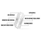 My-Blades Platinum Double Edge Razor Blades 10 ct