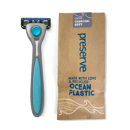 Preserve Popi Shave 5 Razors for Men by Razor (Pack of 6)