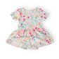 Painted Posies S/S Twirl Bodysuit
