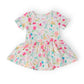 Painted Posies S/S Twirl Bodysuit