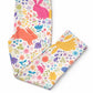 Pastel Floral Bunnies Leggings