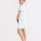 Pastel Green T-Shirt Dress