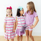 Pastel Stripes Twirl Shorts