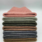 Patented H Stitch Contrast Cuffed Beanie, Burgundy and Pink