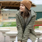 Patented H Stitch Cuffed Beanie, Camel Brown