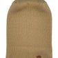Patented H Stitch Cuffed Beanie, Dune Beige