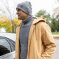 Patented H Stitch Cuffed Beanie, Koala Gray