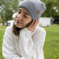 Patented H Stitch Cuffed Beanie, Koala Gray