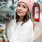 Patented H Stitch Cuffed Beanie, Pearl Pink