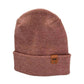 Patented H Stitch Fusion Cuffed Beanie, Burgundy and Pink