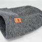 Patented H Stitch Fusion Cuffed Beanie, Gray and Denim Blue