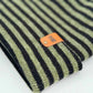 Patented H Stitch RoRo Cuffed Beanie, Black and Green