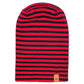 Patented H Stitch RoRo Cuffed Beanie, Black and Red