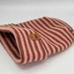 Patented H Stitch RoRo Cuffed Beanie, Burgundy and Pink