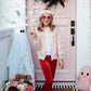 Peach Sequin Jacket